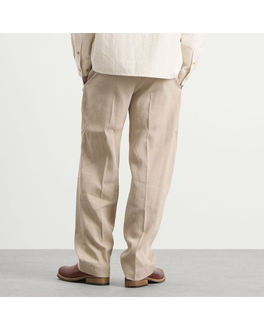 Jacquemus Natural Cruising Cotton Linen Trouser for men