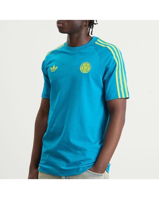 Adidas Blue Colombia T-Shirt for men