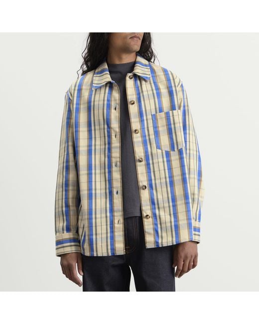 A.P.C. Blue Surchemise Nathan Shirt for men