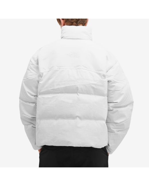 The North Face White Remastered Steep Tech Nuptse Down Jacket for men
