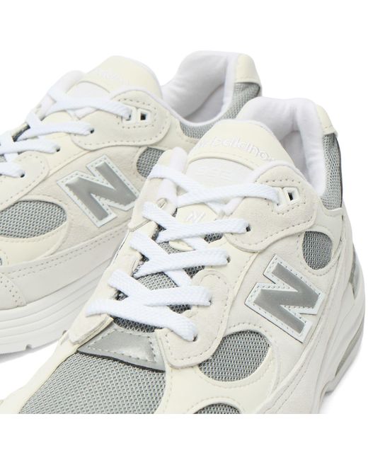 New Balance White U992Nc Sneaker