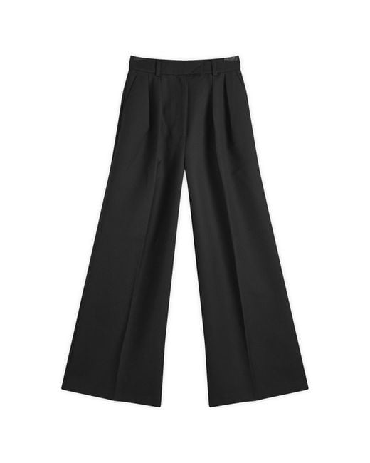 Anine Bing Black Lou Trouser