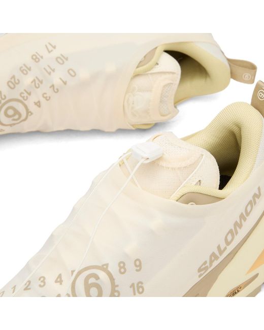 Maison Margiela White Mm6 X Salomon Sneaker for men