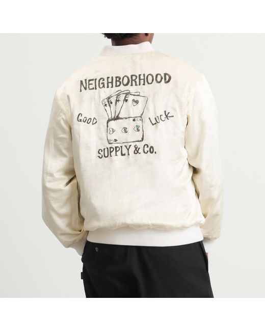 Neighborhood Black Souvenir Jacket for men