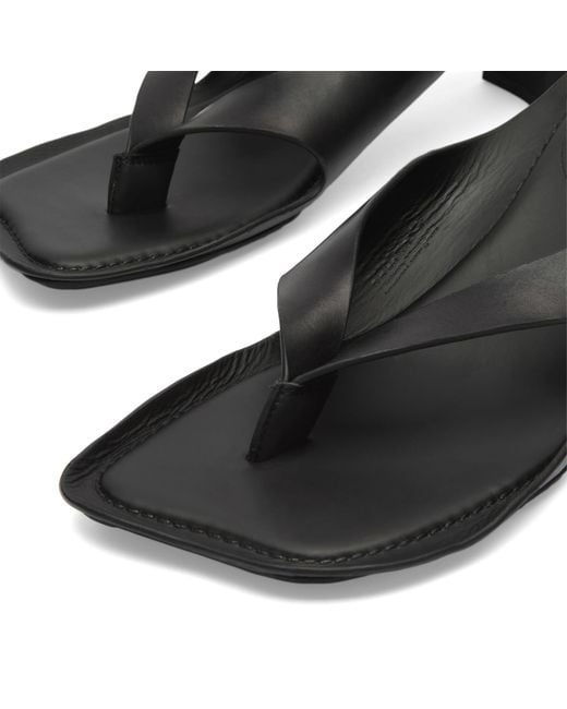 Maison Margiela Black Mm6 Heeled Sandals
