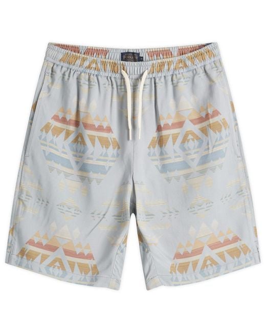 Pendleton Blue Resort Shorts for men