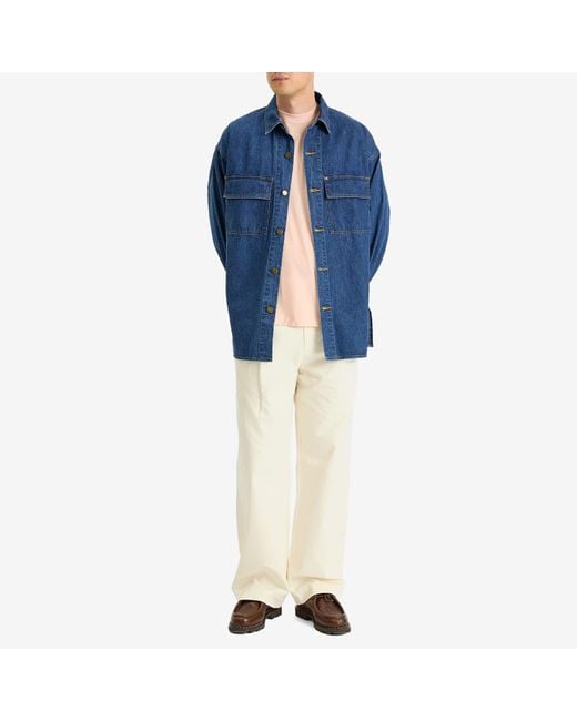 auralee Selvedge Light Oz Denim Shirt 25SSオーラリー SELVEDGE