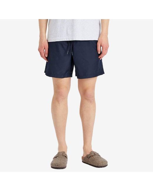A.P.C. Blue Bobby Swim Shorts for men