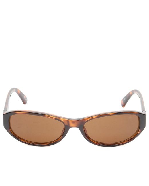 Le Specs Brown Don'T Cha Sunglasses