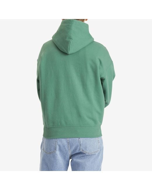 Polo Ralph Lauren Green Embroidered Chest Logo Hoodie for men