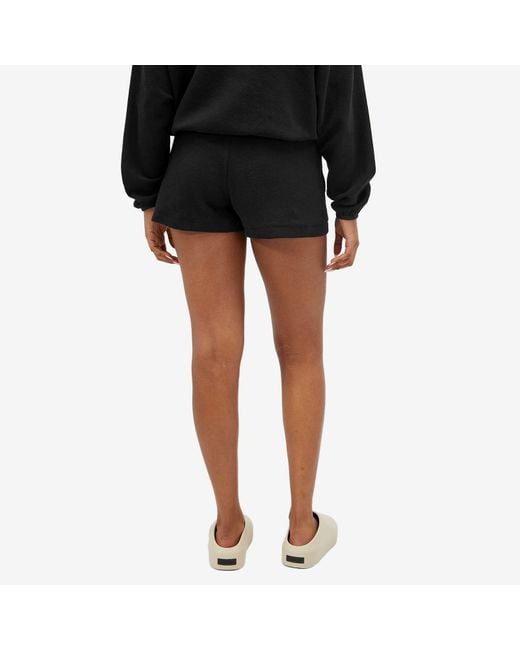 Fear Of God Black Running Shorts