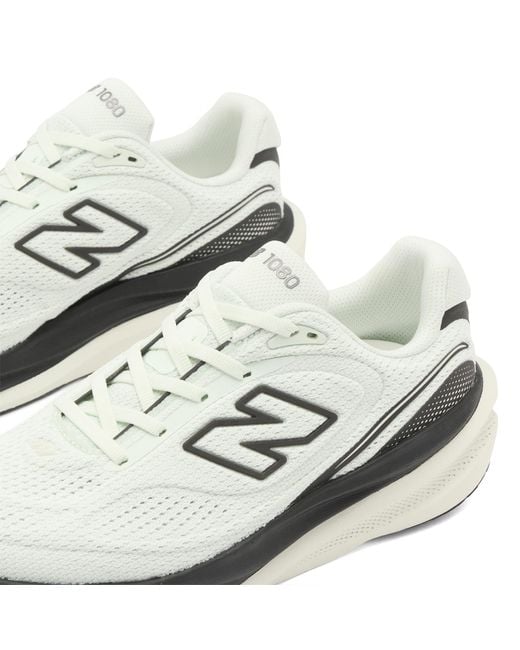 New Balance White 1080 Sneaker
