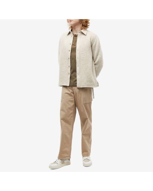 A.P.C. X Jean Touitou Booster Cargo Pant in Natural for Men | Lyst