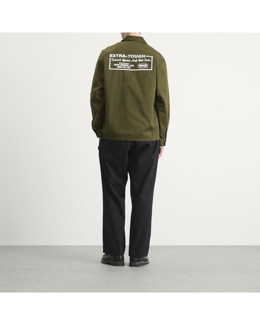 Neighborhood Green Classic Long Sleeve Work Shirt 2 for men