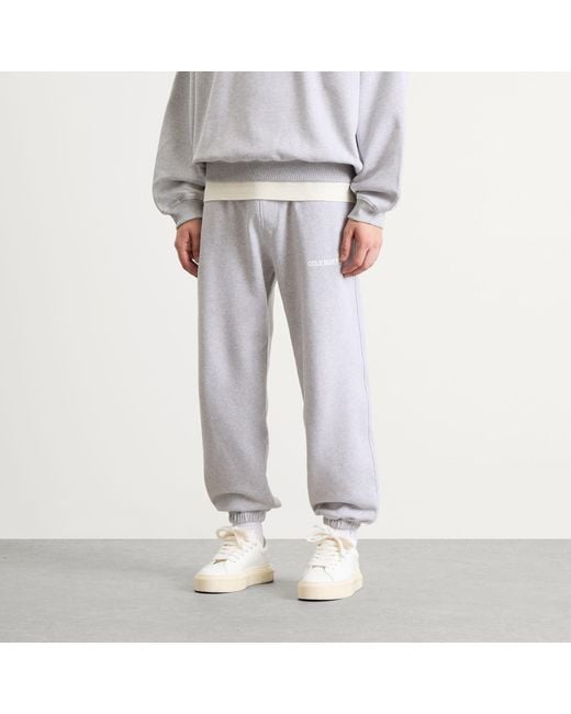 Cole Buxton Gray Sportswear Sweat Pants for men