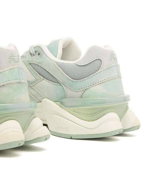 New Balance White 9060 Sneaker