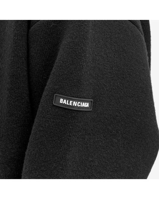 Balenciaga Black Cardigan for men