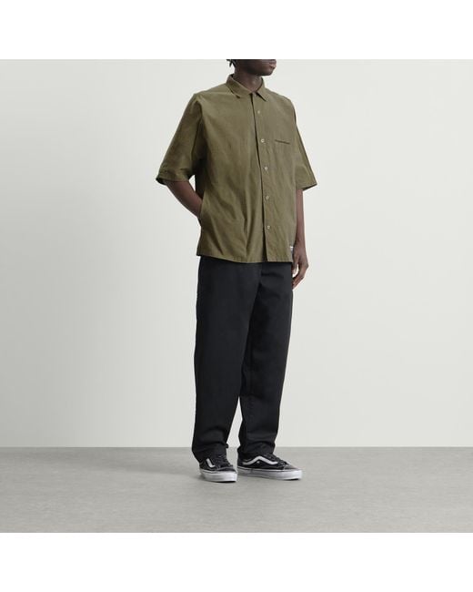 Neighborhood Green Dolman Logo Short Sleeve Shirt for men