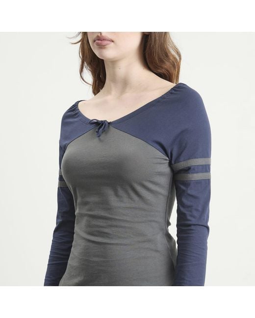 Peachy Den Blue Bebe Long Sleeve