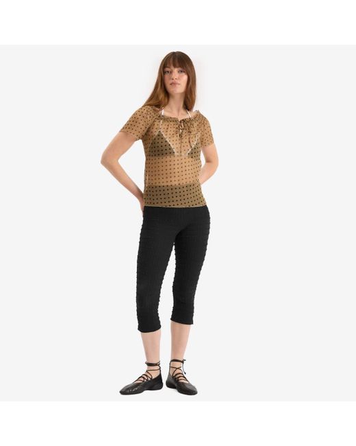 Fruity Booty Natural Polka Top
