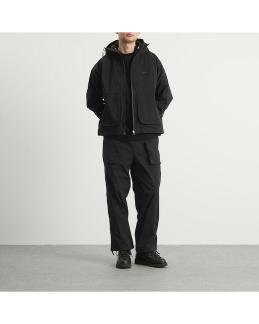 Arte' Black Technical Polar Jacket for men