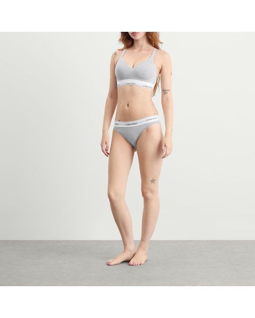 Calvin Klein White Icon Bikini Brief