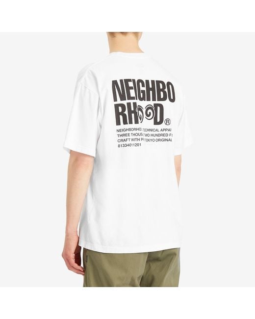 Neighborhood X Malbon Golf Ss-2 T-Shirt in White for Men