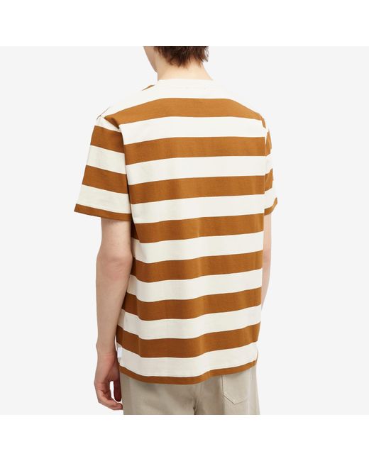 A.P.C. Multicolor Thibaut Stripe T-Shirt for men
