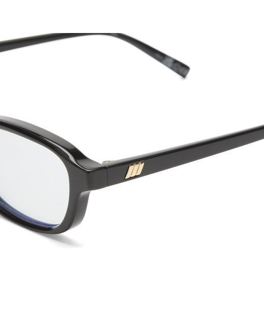 Le Specs Metallic Honey Pot Light Optical Glasses