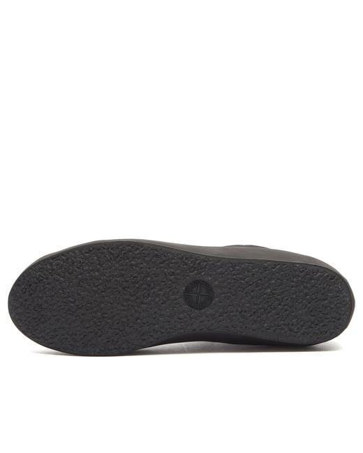 Stone Island Black Low Top Sneakers for men