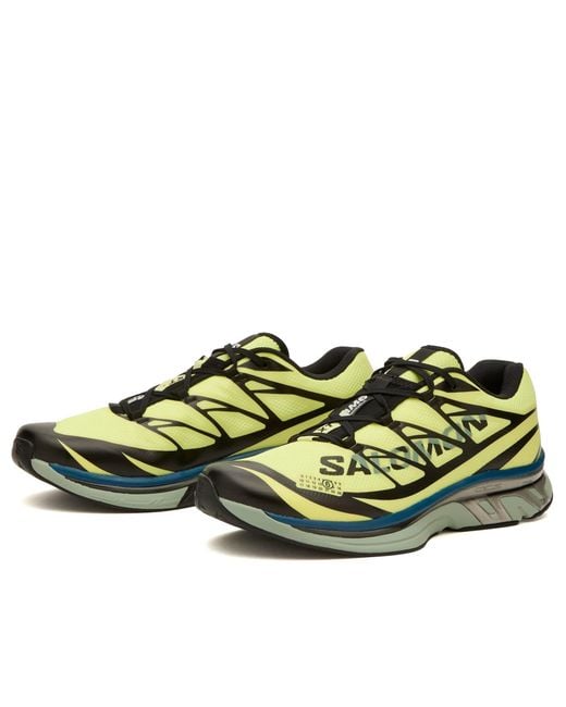 Maison Margiela Green Mm6 X Salomon Xt Sneaker for men