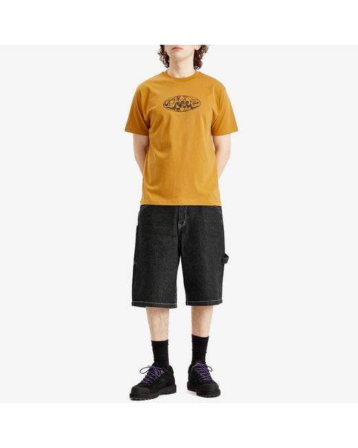 Dime Black Classic Denim Shorts for men