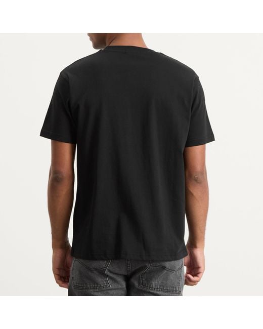 Dime Black Cursive Cloud T-Shirt for men