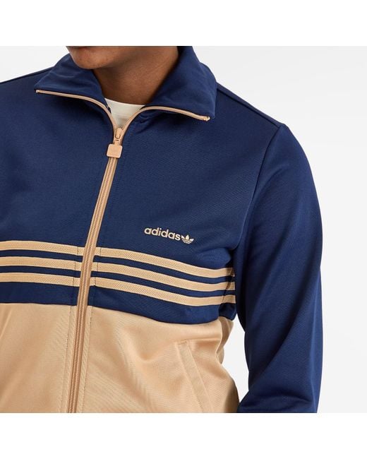 Adidas Blue 3 Stripe Track Top