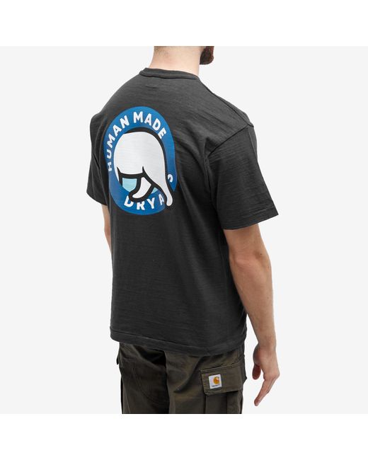 Human Made Gray Polar Bear T-Shirt for men