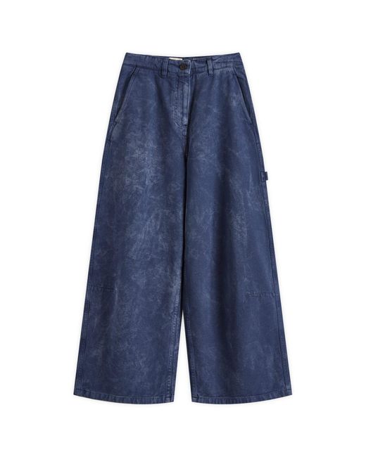 Girls Of Dust Blue Atlantide Chino Trousers