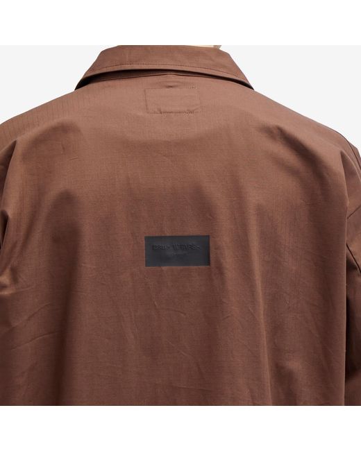 (w)taps Brown 17 Shirt Jacket for men