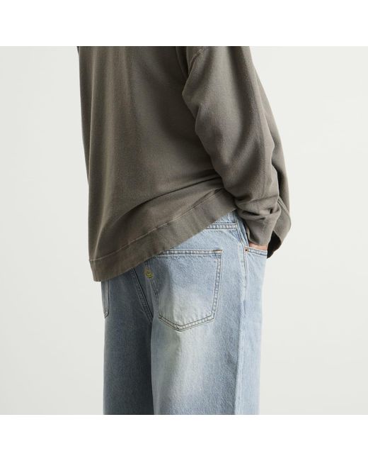 Larriet Blue Walé Wide Leg Jean for men