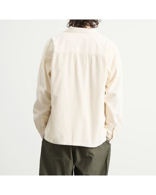 Kestin White Durno Overshirt for men