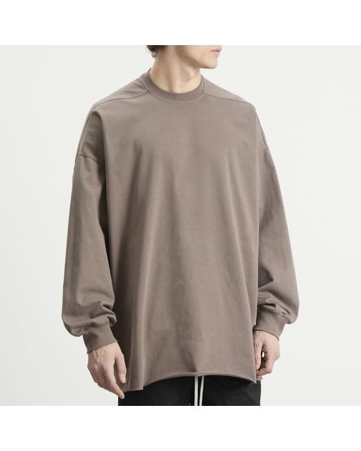 Rick Owens Brown Long Sleeve Tommy T T-Shirt for men