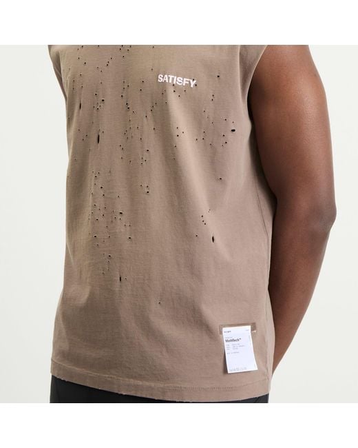 Satisfy Natural Mothtech Muscle Tee for men