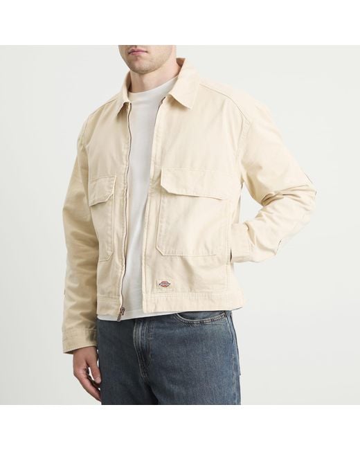 Dickies Natural Fort Smith Trucker Jacket for men