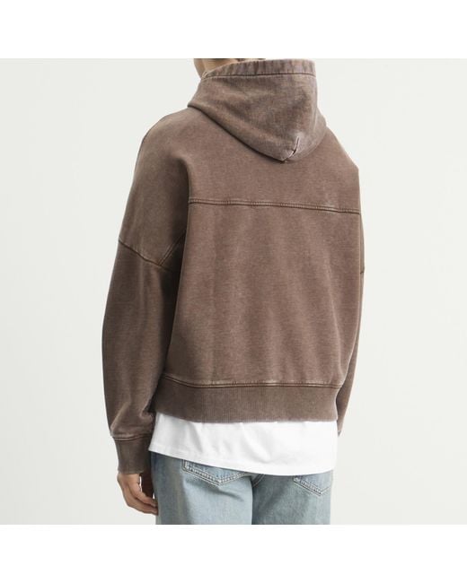 Won Hundred Brown Staff Hoodie for men