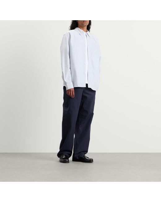 Palmes Blue Deuce Oxford Shirt for men