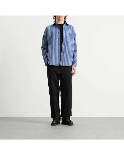 Randy's Garments Black Randy's Garments Gusseted Work Pants for men