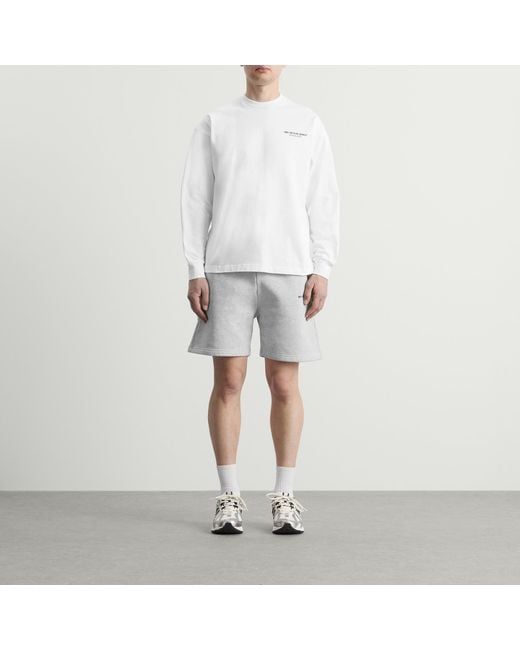 MKI Miyuki-Zoku Gray Uniform Sweat Shorts for men