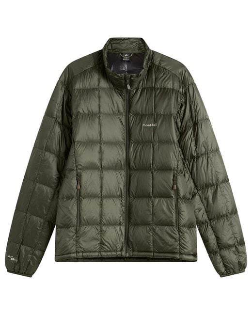 Montbell Green Superior Down Jacket for men
