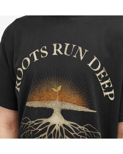 Honor The Gift Black Roots Run Deep T-Shirt for men