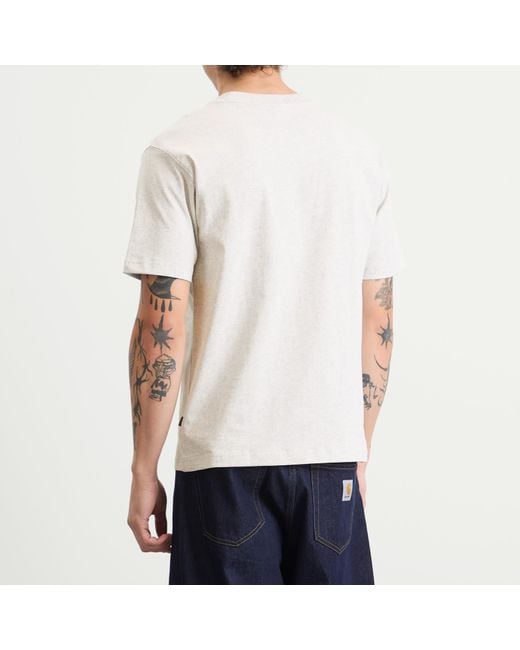 New Balance White Athletics Premium Logo T-Shirt for men