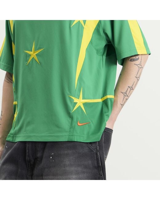 Nike Green Ymh Football Jersey for men